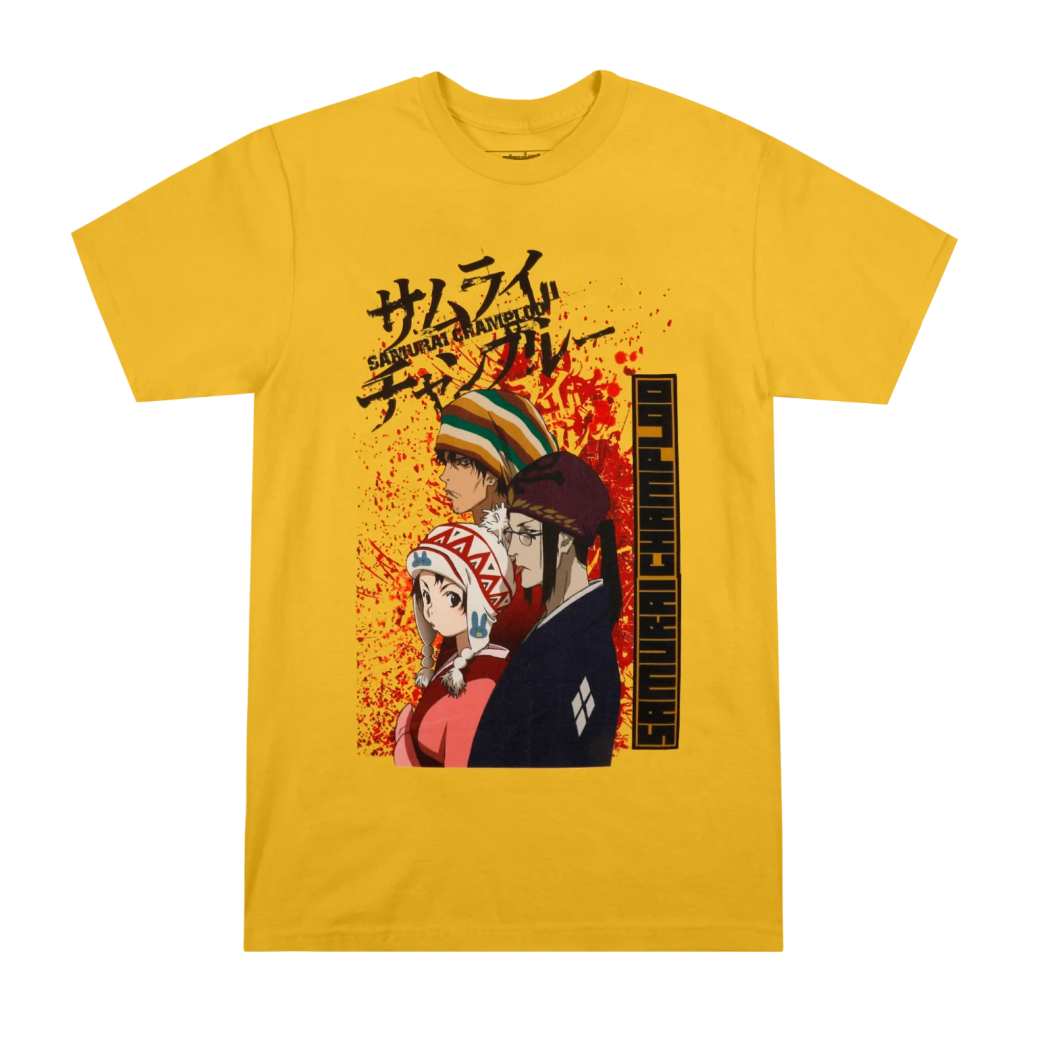 Samurai Crew Yellow Tee 3 Samurai Crew Yellow Tee