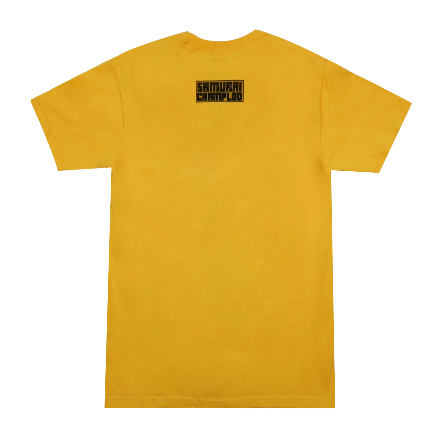 Samurai Crew Yellow Tee 6 Samurai Crew Yellow Tee - Image 4