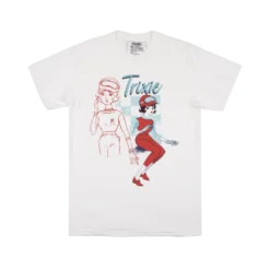 Vintage Trixie White Tee -Atsuko Sale Store TSM2039TAT 1