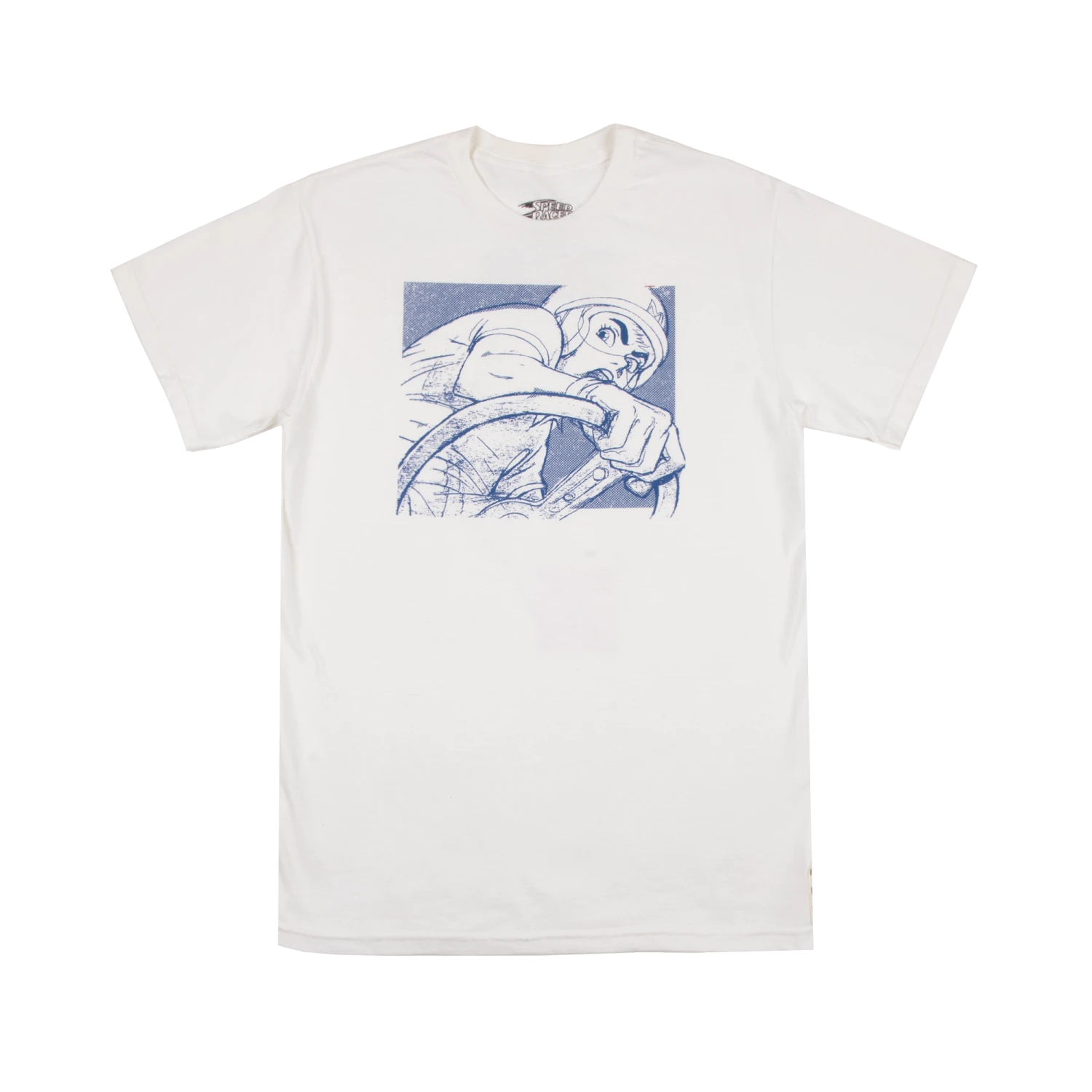 Vintage Speed White Tee 7 Vintage Speed White Tee - Image 5