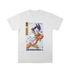 DRAGON BALL Goku & Krillin White Tee