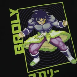Broly Black Tee -Atsuko Sale Store TSM29L7DBH 4