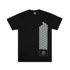Toei Reflective Black Tee