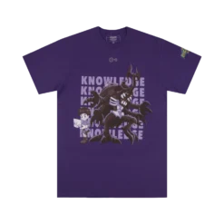 MegaKabuterimon And Izzy Knowledge Purple Tee