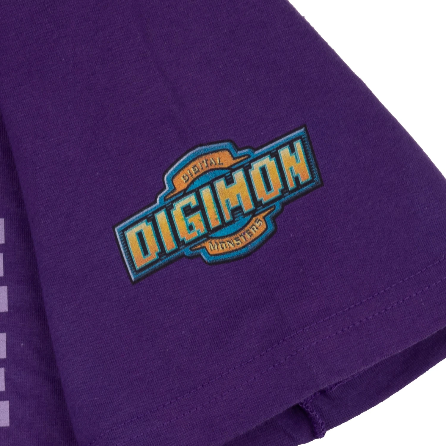 MegaKabuterimon And Izzy Knowledge Purple Tee 5 MegaKabuterimon And Izzy Knowledge Purple Tee - Image 3