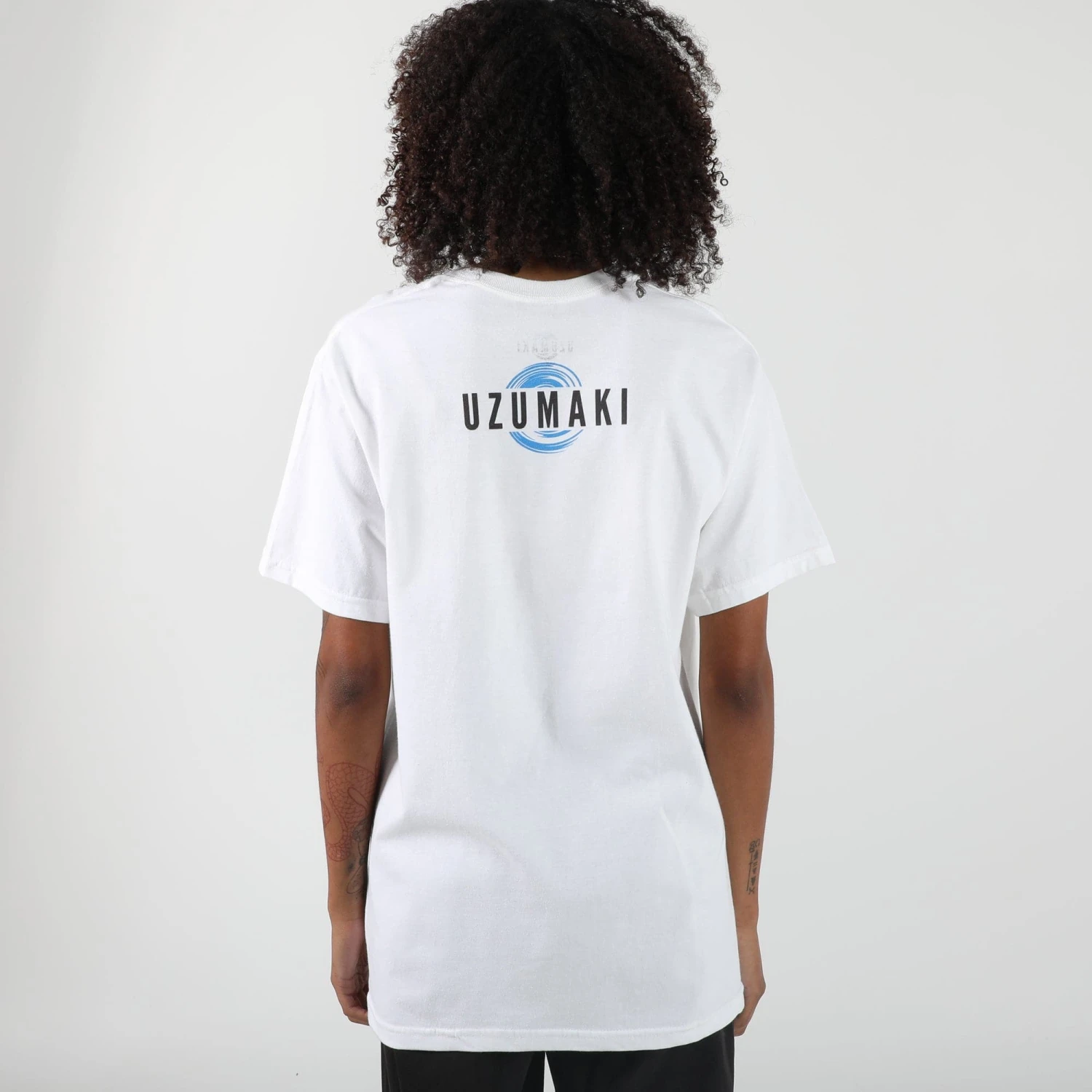 Uzumaki White Tee 4 Uzumaki White Tee - Image 2