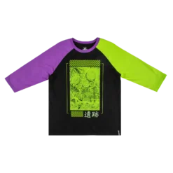 Uzumaki Glow In The Dark Raglan -Atsuko Sale Store TSM2CVEITO 1