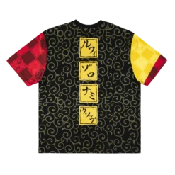 One Piece Patchwork Red Tee -Atsuko Sale Store TSM2CXSONP 2