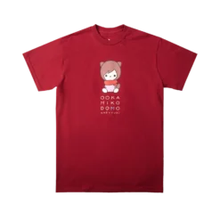 Wolf Children By Studio Chizu Yuki Chibi Red Tee