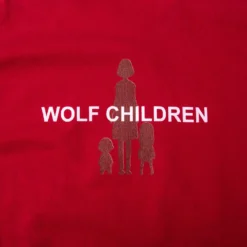Wolf Children By Studio Chizu Yuki Chibi Red Tee -Atsuko Sale Store TSM2GUCMHO 2