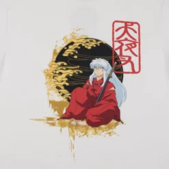 Inuyasha Title White Tee -Atsuko Sale Store TSM2H7NINY 2