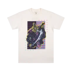 Death Diamond Pattern White Tee -Atsuko Sale Store TSM2H8KJOJ 1