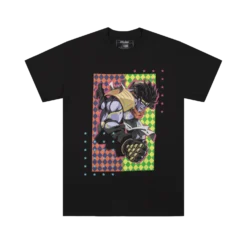 Star Platinum Diamond Pattern Black Tee 10 Star Platinum Diamond Pattern Black Tee -Atsuko Sale Store TSM2H8XJOJ 1