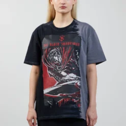 The Black Swordsman Split Tie Dye Tee -Atsuko Sale Store TSM2JR3CRU RachelSmall001