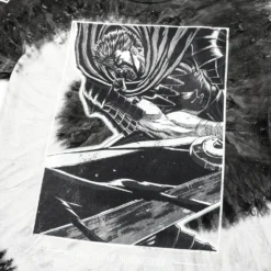 Guts Black Tie Dye Tee -Atsuko Sale Store TSM549JCRU 3