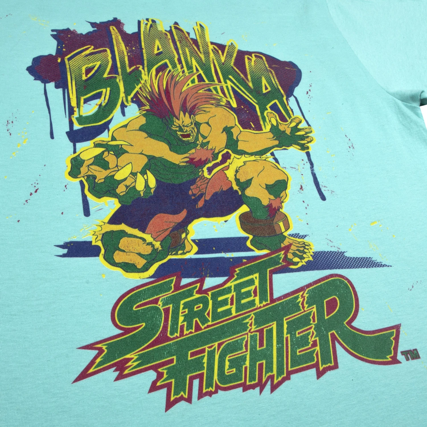 Blanka Brazil Teal Tee 4 Blanka Brazil Teal Tee - Image 2