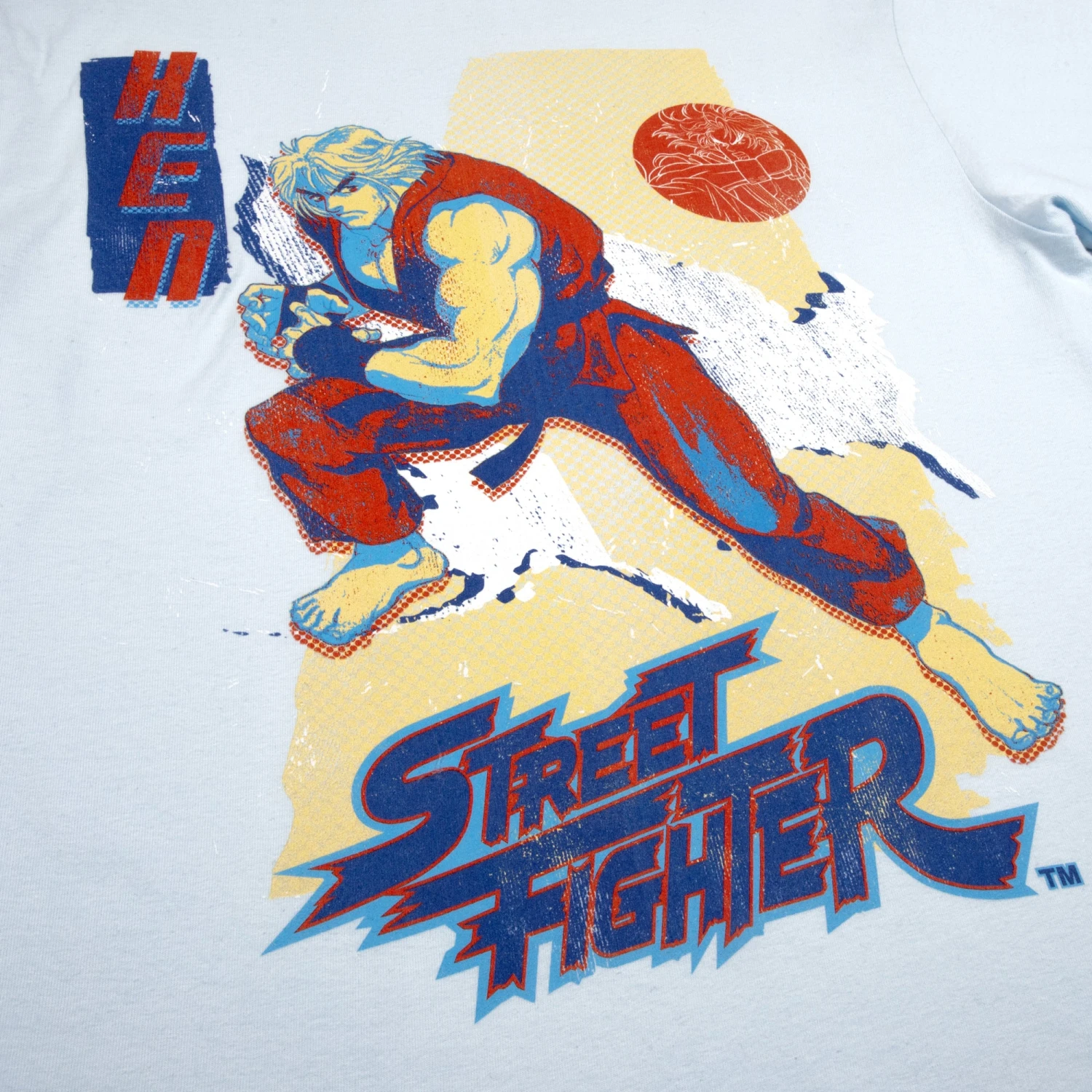 Ken Masters Blue Tee 4 Ken Masters Blue Tee - Image 2
