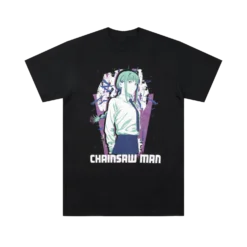 Makima High-Rank Devil Hunter Black Tee -Atsuko Sale Store TSM58NTCRU 01