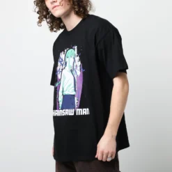 Makima High-Rank Devil Hunter Black Tee -Atsuko Sale Store TSM58NTCRU ecomm 2