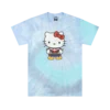 All Might X Hello Kitty Blue Tie Dye Tee -Atsuko Sale Store TSM59ZMMHK 1