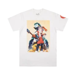 Haruko Poster Art White Tee -Atsuko Sale Store TSM5BNWFLC 1