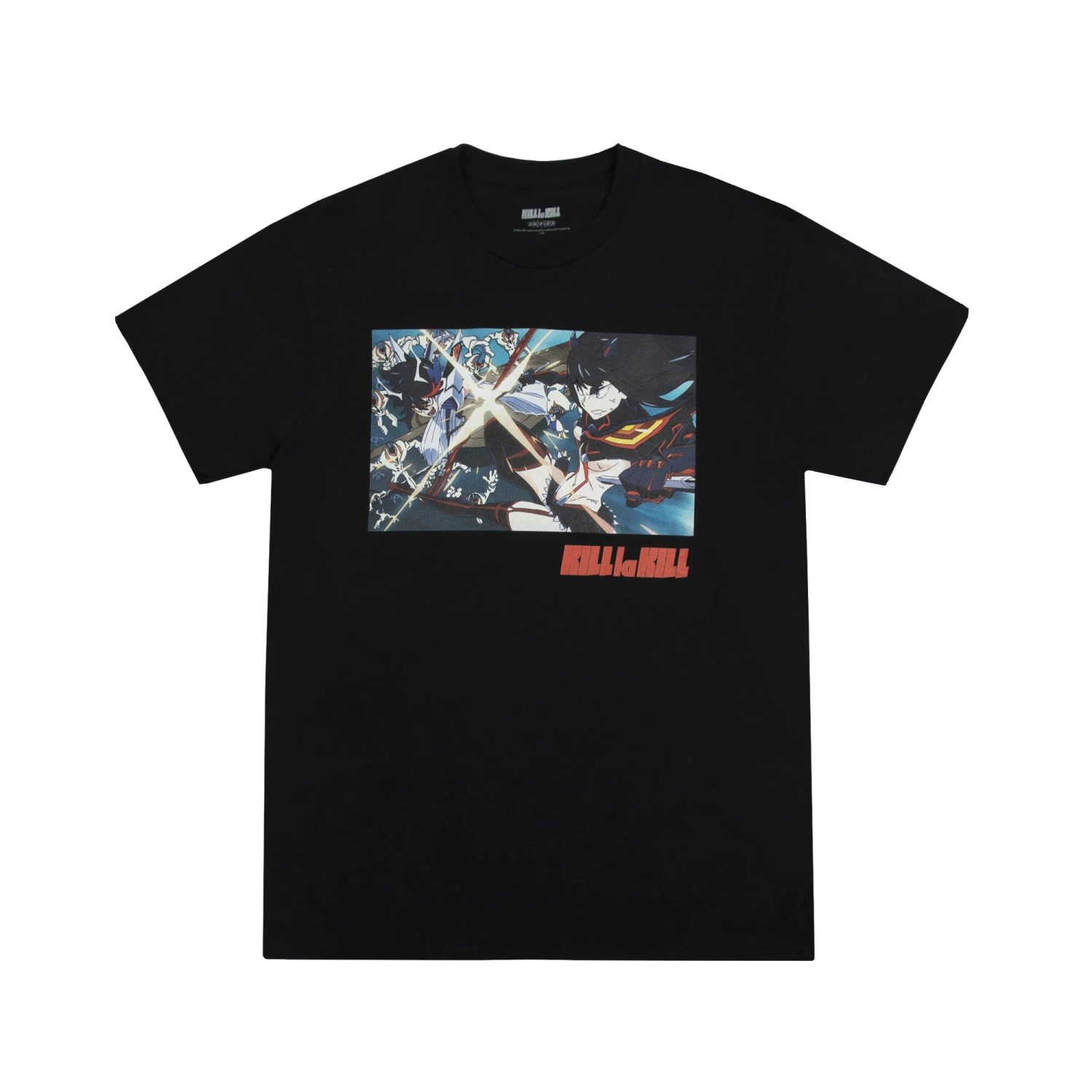 Ryuko & Satsuki Fighting Black Tee 3 Ryuko & Satsuki Fighting Black Tee