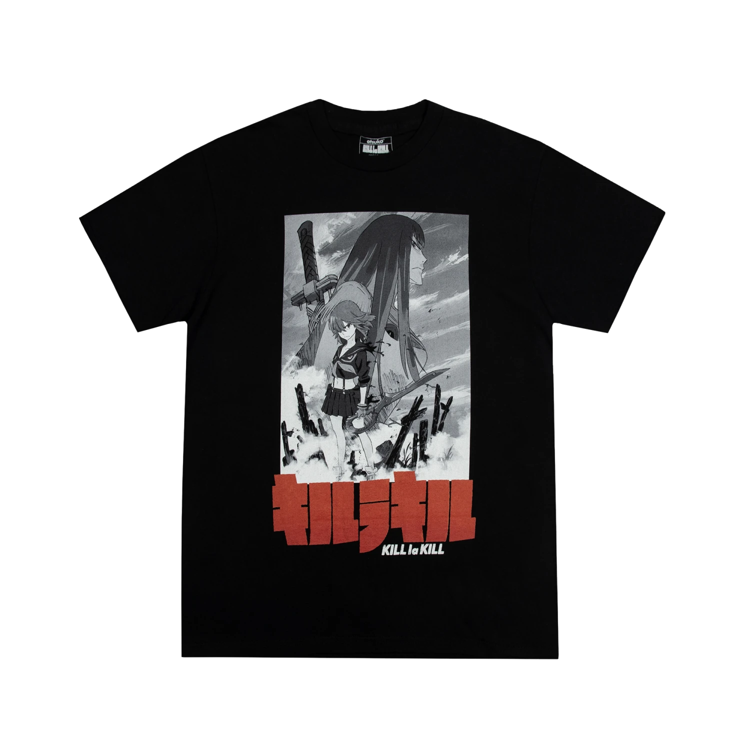 Ryuko & Satsuko Black Tee 5 Ryuko & Satsuko Black Tee - Image 3