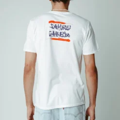 Street Samurai White Tee -Atsuko Sale Store TSM5FJZSCH ecom4