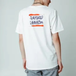 Street Samurai White Tee -Atsuko Sale Store TSM5FJZSCH ecom8