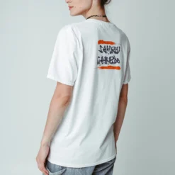 Street Samurai White Tee -Atsuko Sale Store TSM5FJZSCH ecom9