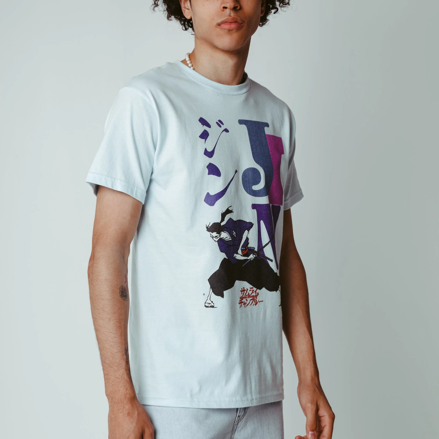 Bandit Ronin Blue Tee 8 Bandit Ronin Blue Tee - Image 6