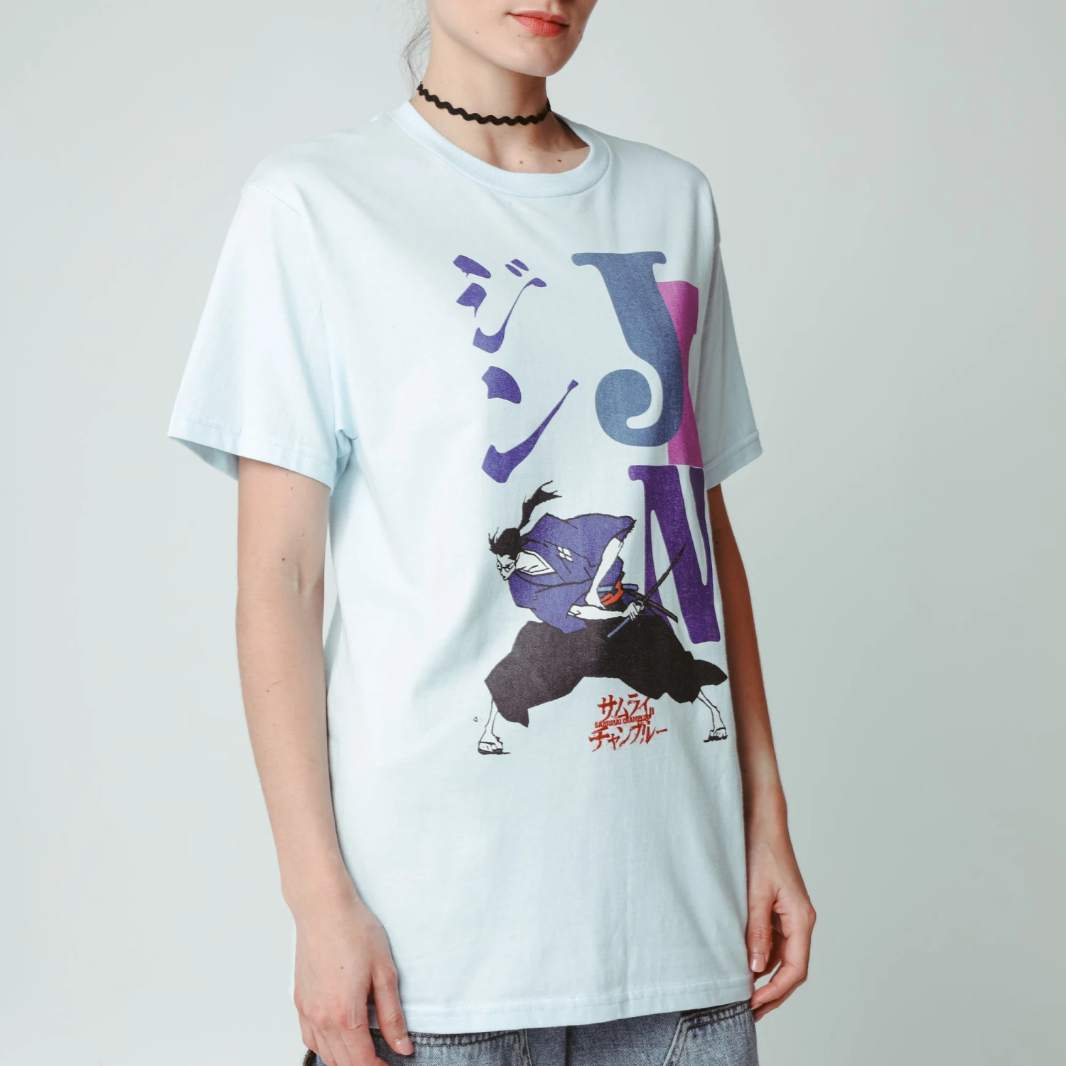 Bandit Ronin Blue Tee 4 Bandit Ronin Blue Tee - Image 2