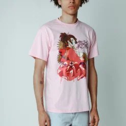 The Smell Of Sunflowers Pink Tee -Atsuko Sale Store TSM5FK2SCH ecom2