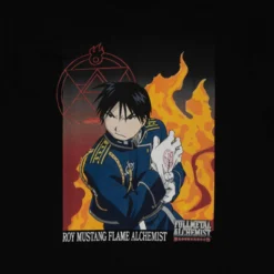 The Flame Alchemist Black Tee -Atsuko Sale Store TSM5FRTFMB 3