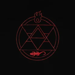 The Flame Alchemist Black Tee -Atsuko Sale Store TSM5FRTFMB 4