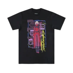 Kiwi Posing Black Tee