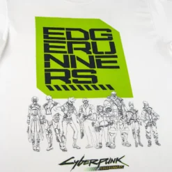 The Edgerunners Group White Tee -Atsuko Sale Store TSM5GAUCPR 2
