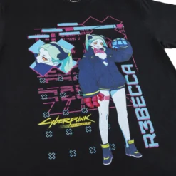 Rebecca Posing Black Tee -Atsuko Sale Store TSM5GAWCPR