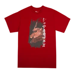 Char's Zaku Memories Of War Red Tee -Atsuko Sale Store TSM6260GUN 01