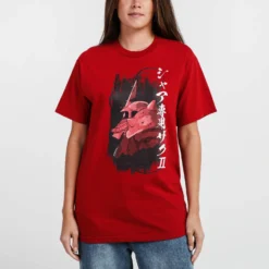 Char's Zaku Memories Of War Red Tee -Atsuko Sale Store TSM6260GUN ecomm AMBERMEDIUM