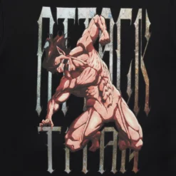 Attack Titan Strike Black Tee -Atsuko Sale Store TSM64B0ATN