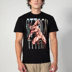 Attack Titan Strike Black Tee