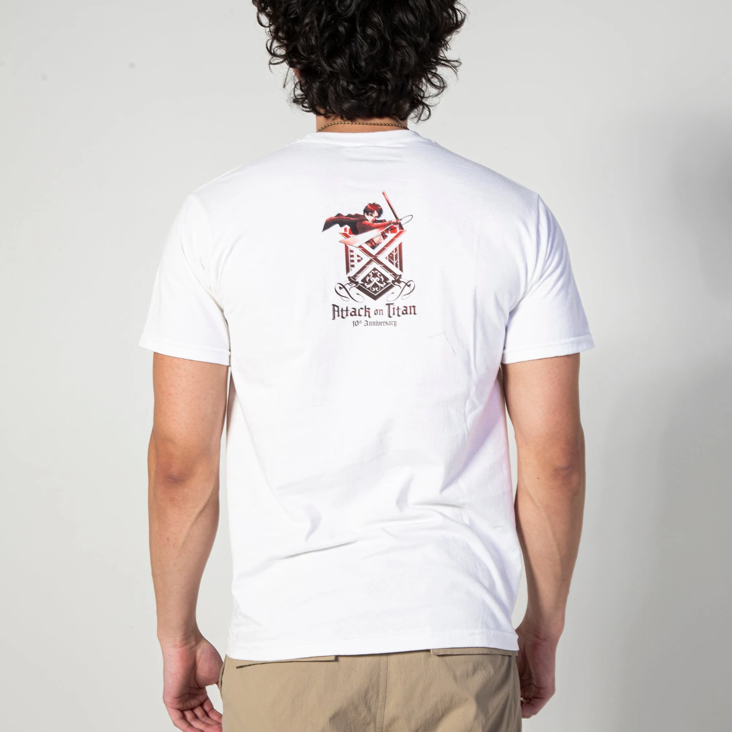 Eren Jaeger ODM White Tee 4 Eren Jaeger ODM White Tee - Image 2