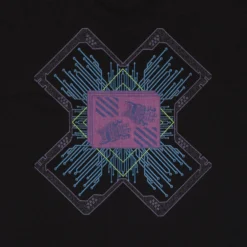 Rebecca Locked And Loaded Black Tee -Atsuko Sale Store TSM661GCPE 3