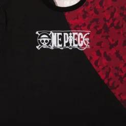 One Piece Straw Hat Crew Camo Split Tee -Atsuko Sale Store TSM664CONP 001