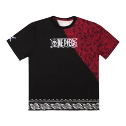 One Piece Straw Hat Crew Camo Split Tee -Atsuko Sale Store TSM664CONP 002