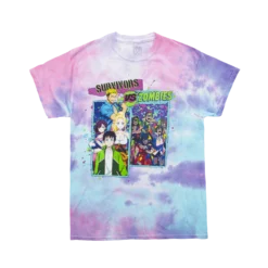 Survivors VS Zombies Tie Dye Tee -Atsuko Sale Store TSM689TZOM 1