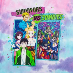Survivors VS Zombies Tie Dye Tee -Atsuko Sale Store TSM689TZOM 3