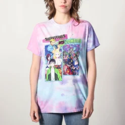 Survivors VS Zombies Tie Dye Tee -Atsuko Sale Store TSM689TZOM ecomm 3