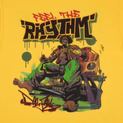 Dee Jay Music Superstar Yellow Tee -Atsuko Sale Store TSM699DCPM 3 1